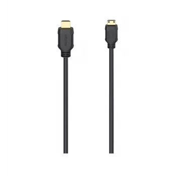 Hama HDMI kaabel 2m Type A Type C Must 18 Gbit/s