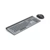 Hama WKM-750 klaviatuur hiir kaasas Kodu/Kontor Bluetooth QWERTZ Saksa Antratsiit, Must, Sinine