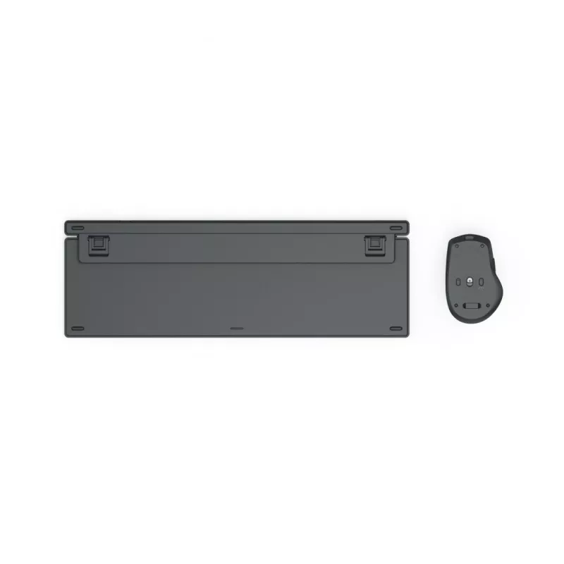 Hama WKM-750 klaviatuur hiir kaasas Kodu/Kontor Bluetooth QWERTZ Saksa Antratsiit, Must, Sinine