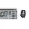 Hama WKM-750 klaviatuur hiir kaasas Kodu/Kontor Bluetooth QWERTZ Saksa Antratsiit, Must, Sinine