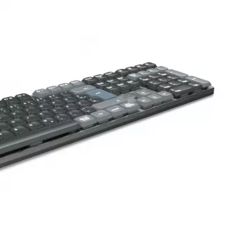 Hama WK-800 klaviatuur Kodu/Kontor Bluetooth QWERTZ Saksa Antratsiit, Must, Sinine