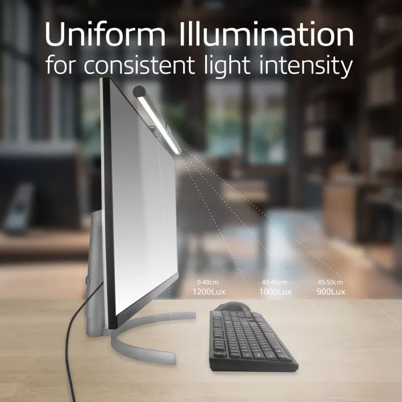 Monitor LED valgusriba ACT AC8055 — hämardatav USB-toitega ekraanilamp