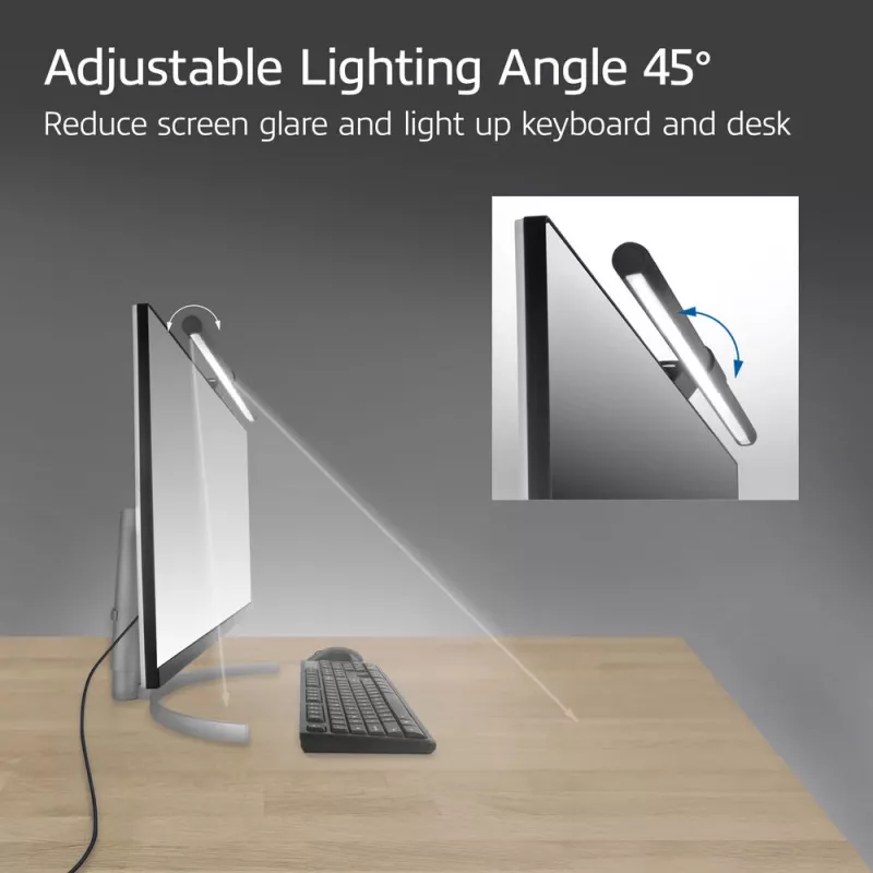 Monitor LED valgusriba ACT AC8055 — hämardatav USB-toitega ekraanilamp