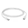 USB-C – USB-C kaabel Epico 9915101100182 — 1,2 m, 0,48 Gbit/s, valge