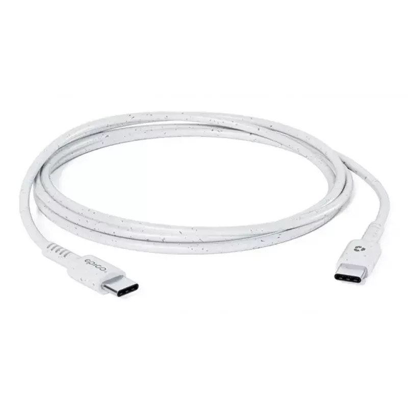 USB-C – USB-C kaabel Epico 9915101100182 — 1,2 m, 0,48 Gbit/s, valge