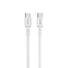 USB-C – USB-C kaabel Epico 9915101100182 — 1,2 m, 0,48 Gbit/s, valge