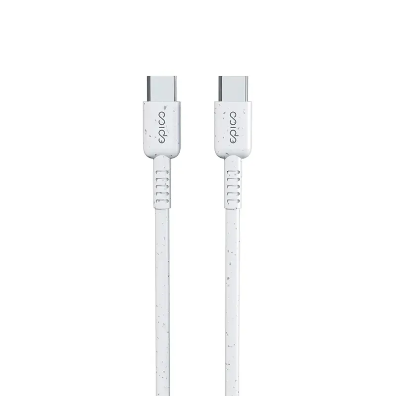 USB-C – USB-C kaabel Epico 9915101100182 — 1,2 m, 0,48 Gbit/s, valge