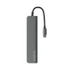Liidesejaotur Epico 9915112100080 — USB USB-C host, HDMI, USB 2.0, USB USB-C, MicroSD/SD kaardilugeja, alumiinium/TPU, hall