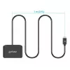 Manhattan USB-C kontaktkiipkaardilugeja microSD-pesaga, USB USB-C isane kontaktlugejaliidese ja microSDXC jaoks, toetab Windows, macOS ja Linux, loeb SIM-kaarte adapteriga, kaabel 1 m, must, kolmeaastane garantii
