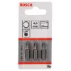 Kruvikeeraja otsak Bosch 2 607 001 724 4 mm Security hex 3 tk