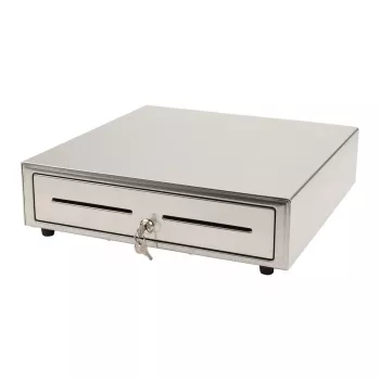 Manuaalne kassasahtel Olympia LD 410S, roostevabast terasest korpus, 415×410×104 mm, 6,5 kg
