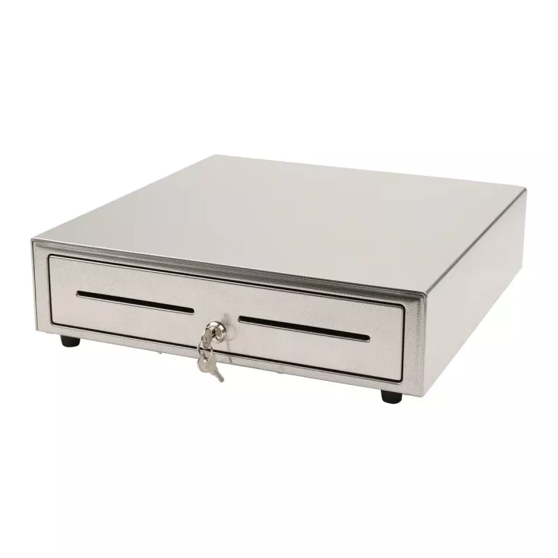 Manuaalne kassasahtel Olympia LD 410S, roostevabast terasest korpus, 415×410×104 mm, 6,5 kg