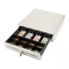 Manuaalne kassasahtel Olympia LD 410S, roostevabast terasest korpus, 415×410×104 mm, 6,5 kg