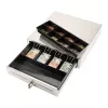 Manuaalne kassasahtel Olympia LD 410S, roostevabast terasest korpus, 415×410×104 mm, 6,5 kg