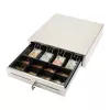 Manuaalne kassasahtel Olympia LD 410S, roostevabast terasest korpus, 415×410×104 mm, 6,5 kg