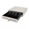 Manuaalne kassasahtel Olympia LD 410S, roostevabast terasest korpus, 415×410×104 mm, 6,5 kg