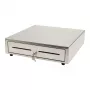 Manuaalne kassasahtel Olympia LD 410S, roostevabast terasest korpus, 415×410×104 mm, 6,5 kg