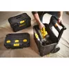 Kohvrikott Stanley STST83319-1 Plastist Must Kollane
