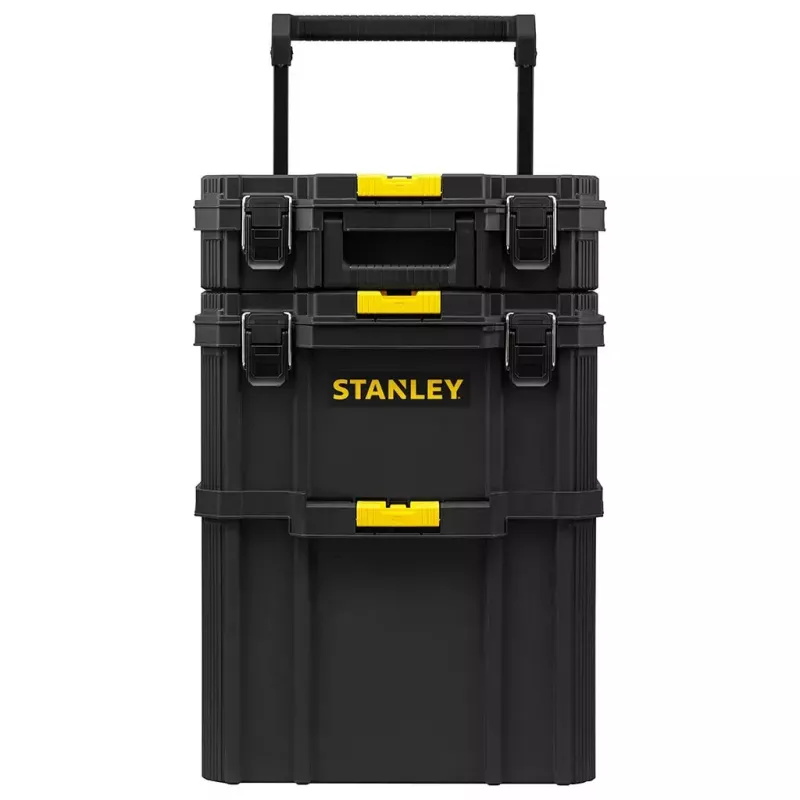 Kohvrikott Stanley STST83319-1 Plastist Must Kollane