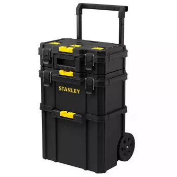 Kohvrikott Stanley STST83319-1 Plastist Must Kollane