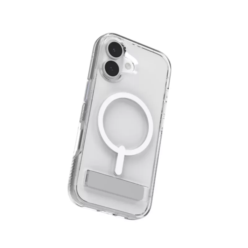 ZAGG Crystal Palace Snap Kickstand ümbris mudelile Apple iPhone 17, Ümbris, Apple, iPhone 17, 16 cm (6.3 tolli), Läbipaistev
