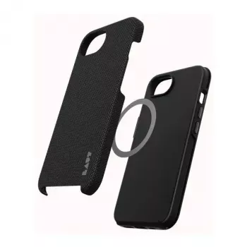 LAUT mobiiltelefoni ümbris Apple iPhone 16e jaoks, kaitseümbris, sobib 15,5 cm (6,1 tolli) ekraanile, must