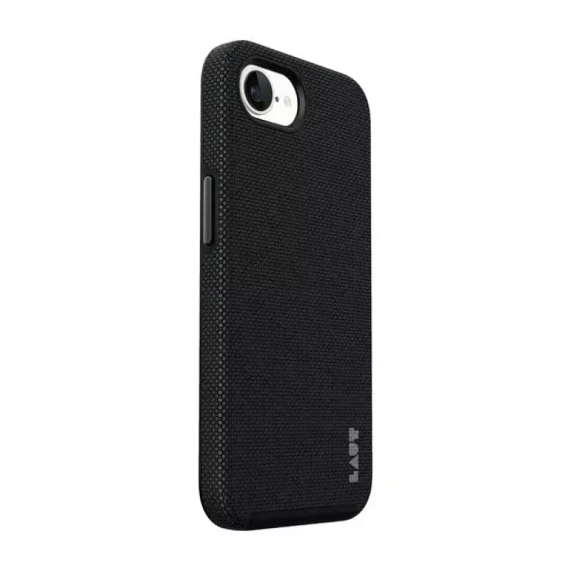 LAUT mobiiltelefoni ümbris Apple iPhone 16e jaoks, kaitseümbris, sobib 15,5 cm (6,1 tolli) ekraanile, must