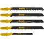 Pusleterade komplekt KWB 617285 Kõrgsüsinikteras 5 tk