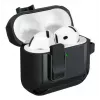 Kaitseümbris AirPods 4 jaoks LAUT ZENTRY — Polükarbonaat + TPU, Must