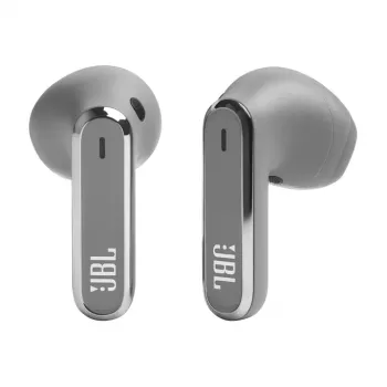 JBL LIVE FLEX Peakomplekt Juhtmevaba Kõrvasisene Kõned/Muusika Bluetooth Hõbedane