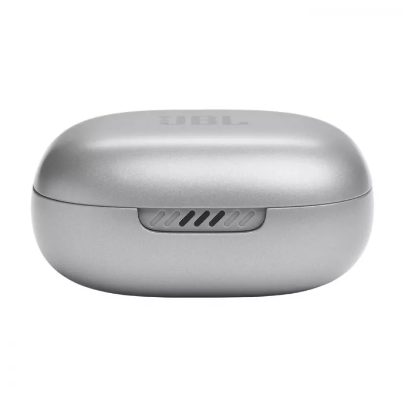 JBL LIVE FLEX Peakomplekt Juhtmevaba Kõrvasisene Kõned/Muusika Bluetooth Hõbedane