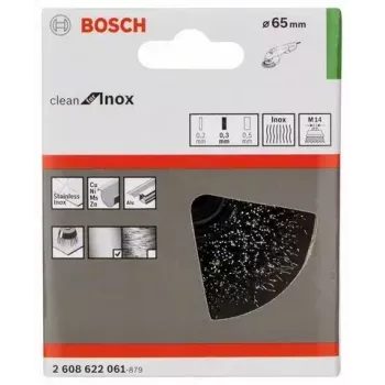 Tasshari Bosch 2 608 622 061 Läbimõõt 6,5 cm Traadi jämedus 0,3 mm