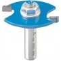 Ümarfrees KWB 754020 Varre läbimõõt 8 mm