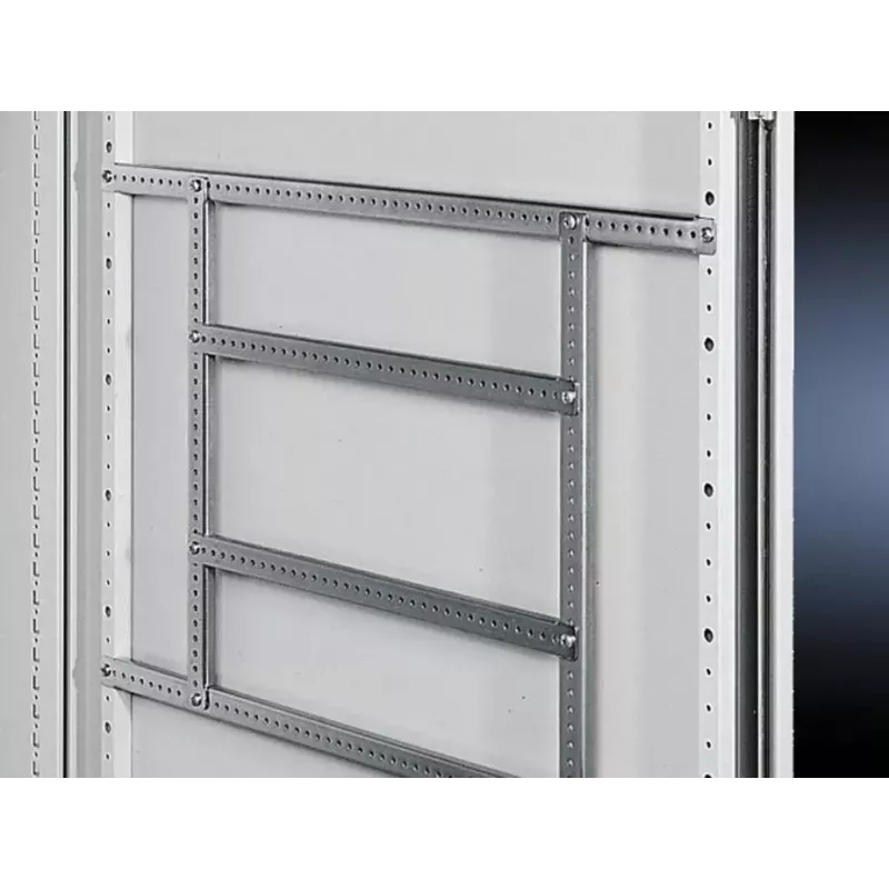 Serveri/riiuli tarvik Rittal TS 4309.000 — teraskorpus, hõbedane, sügavus 390 mm, ühildub TS/SE/CM/TP-ga