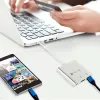 Techly IADAP USB31-HDMIPTY sülearvuti dokk/pordireplikaator Juhtmega USB 3.2 Gen 1 (3.1 Gen 1) USB-C Hõbedane