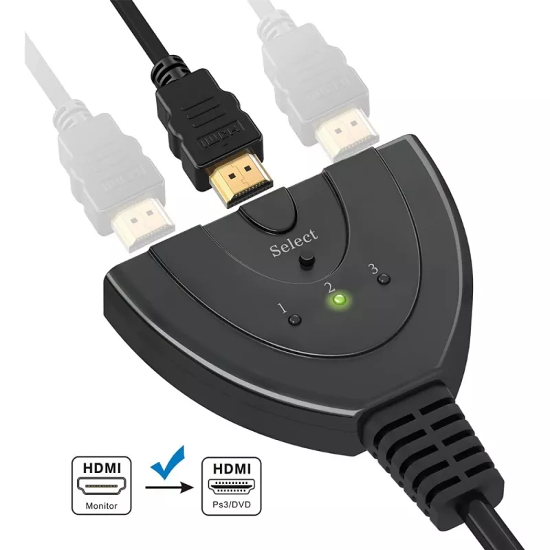 Techly IDATA HDMI-3F30 videolüliti