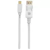 Techly ICOC MDP-020T4K DisplayPort kaabel 2 m Mini DisplayPort Valge