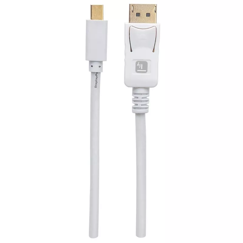 Techly ICOC MDP-020T4K DisplayPort kaabel 2 m Mini DisplayPort Valge