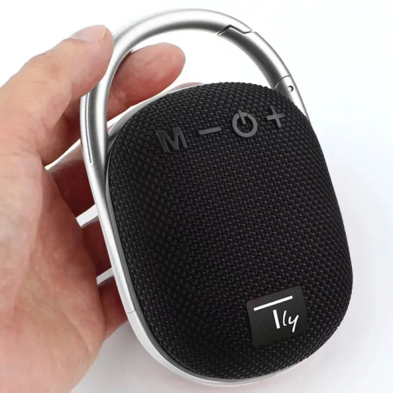 Techly ICASBL321BK kaasaskantav/peokõlar Mono kaasaskantav kõlar Must 5 W