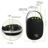 Techly ICASBL321BK kaasaskantav/peokõlar Mono kaasaskantav kõlar Must 5 W