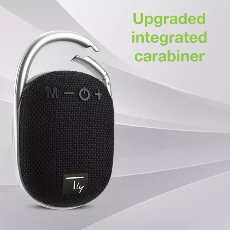 Techly ICASBL321BK kaasaskantav/peokõlar Mono kaasaskantav kõlar Must 5 W