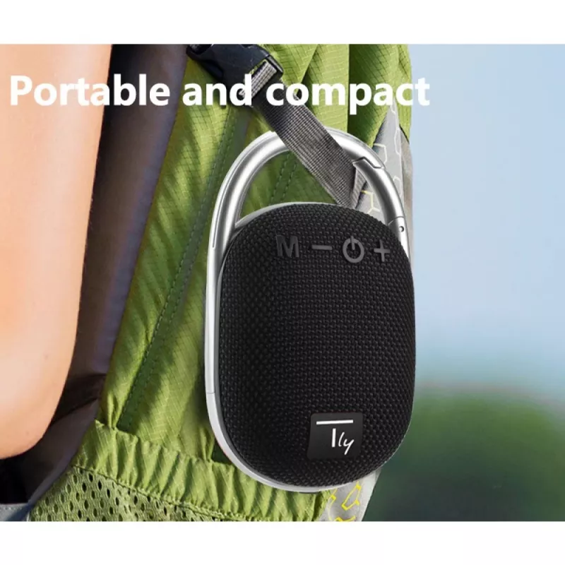 Techly ICASBL321BK kaasaskantav/peokõlar Mono kaasaskantav kõlar Must 5 W
