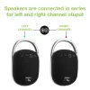 Techly ICASBL321BK kaasaskantav/peokõlar Mono kaasaskantav kõlar Must 5 W