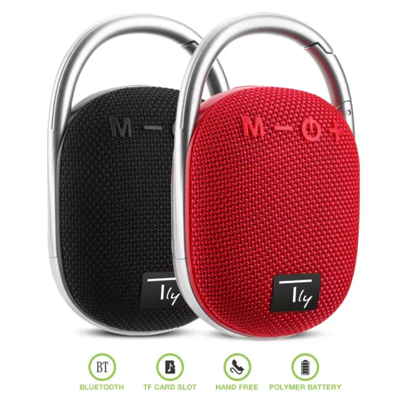 Techly ICASBL321BK kaasaskantav/peokõlar Mono kaasaskantav kõlar Must 5 W