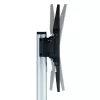 Techly põrandaalus riiuliga käru TV LCD/LED 37-86 tolli, 200 x 200 mm, 600 x 400 mm, -10 - 5°, 180°, alumiinium, plast, teras, must, hall