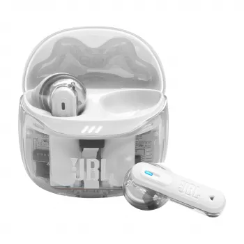 Peakomplekt JBL Tune Flex 2 Ghost Edition — tõeline juhtmevaba (TWS) kõrvasisene, Bluetooth, 20–20000 Hz, valge