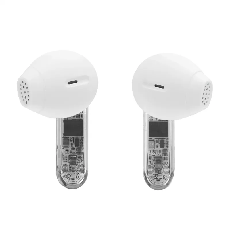Peakomplekt JBL Tune Flex 2 Ghost Edition — tõeline juhtmevaba (TWS) kõrvasisene, Bluetooth, 20–20000 Hz, valge