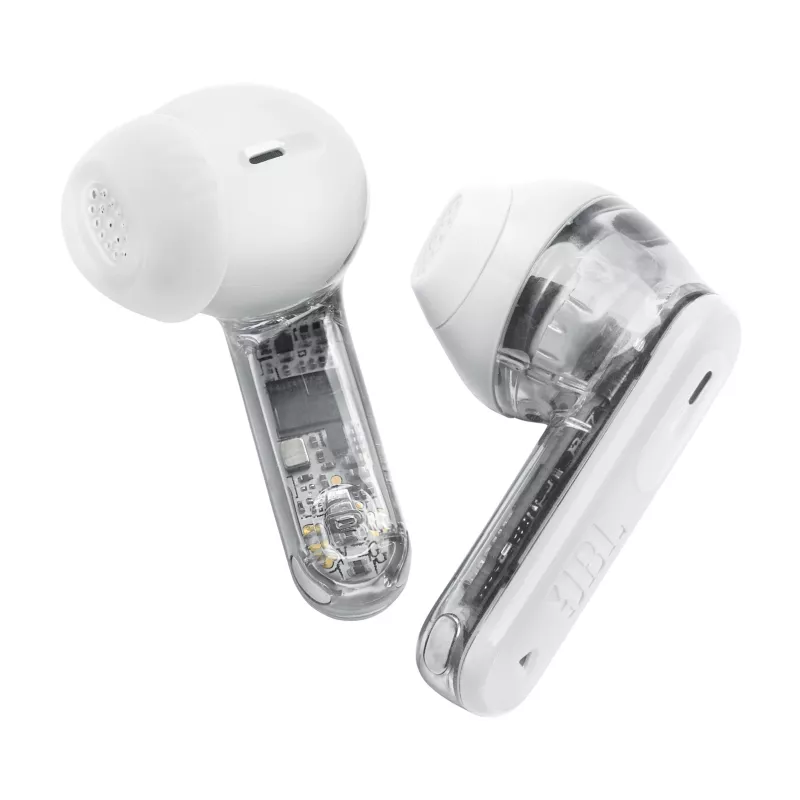 Peakomplekt JBL Tune Flex 2 Ghost Edition — tõeline juhtmevaba (TWS) kõrvasisene, Bluetooth, 20–20000 Hz, valge