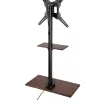 Techly põrandastend 23-tollistele kuni 55-tollistele LCD/LED/plasmateleviisoritele