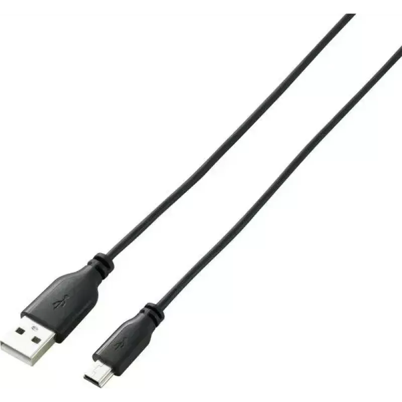 USB 2.0 andmekaabel Renkforce RF-4080792, USB A – Mini-USB B, 1 m, must